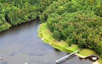 The Cut Outs and Cleared Areas For Fishing