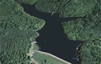 Aerial View of Powdermill Reservoir