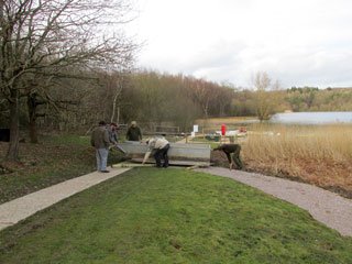 Moving The Wheely Boat