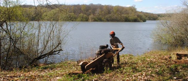 Stump Grinder Transport