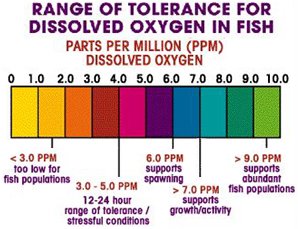 Dissolved Oxygen Chart