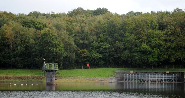 The Lull Before The Storm At The Deserted Reservoir