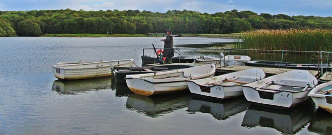 Dr Stern fishing off the Jetty