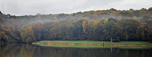 The Lone Angler, In Unusual Light Conditions